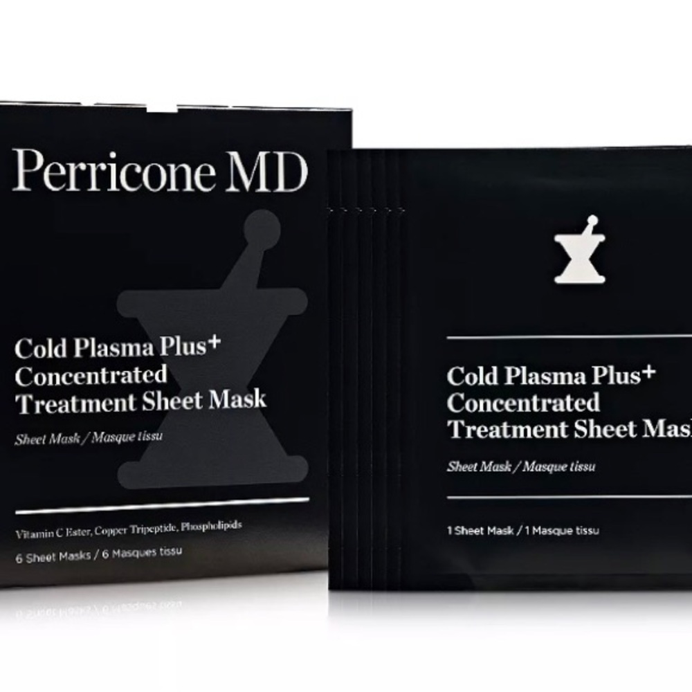 Perricone MD Black Cold Plasma Plus+ Concentrated Sheet Masks